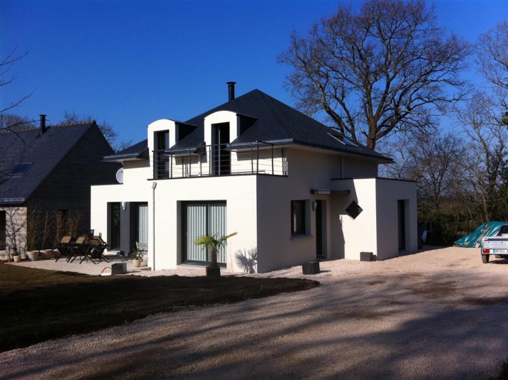 Maisons individuelles Menhir - Morbihan (56) - Entreprise de maçonnerie, béton armé et rénovation LE RAY - Marzan (56)